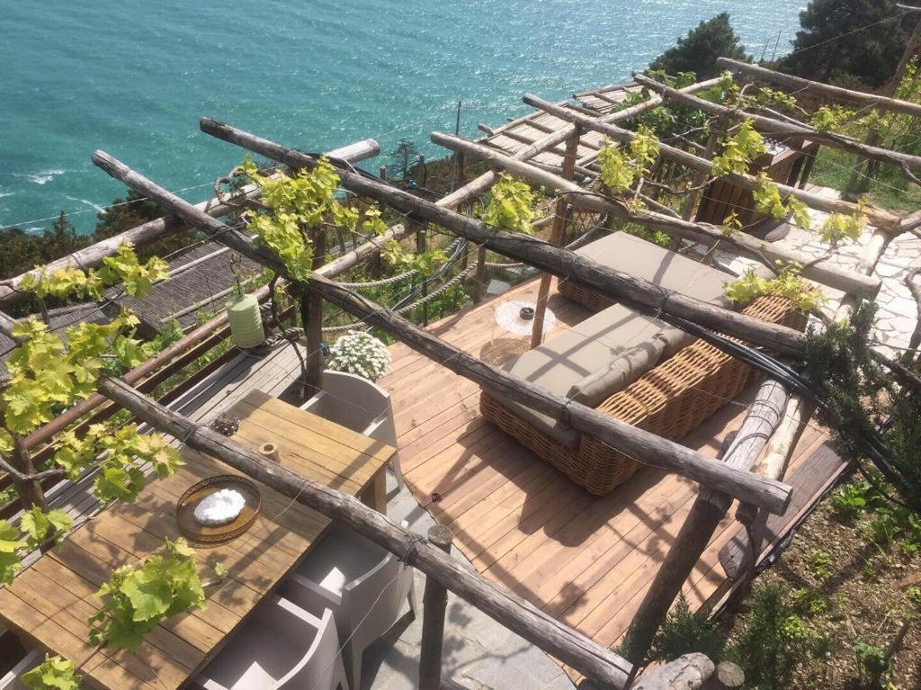 Willa Refuge Uwabio Organic Vineyard Cinqueterre Riomaggiore Zewnętrze zdjęcie
