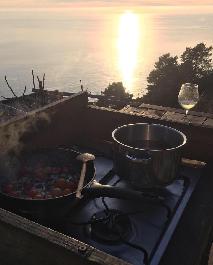 Willa Refuge Uwabio Organic Vineyard Cinqueterre Riomaggiore Zewnętrze zdjęcie