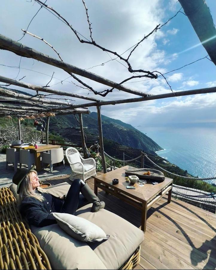 Willa Refuge Uwabio Organic Vineyard Cinqueterre Riomaggiore Zewnętrze zdjęcie